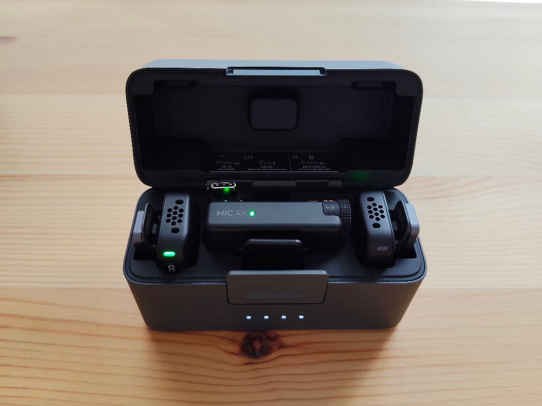 DJI Mic Mini（2 TX + 1 RX + 充電ケース）