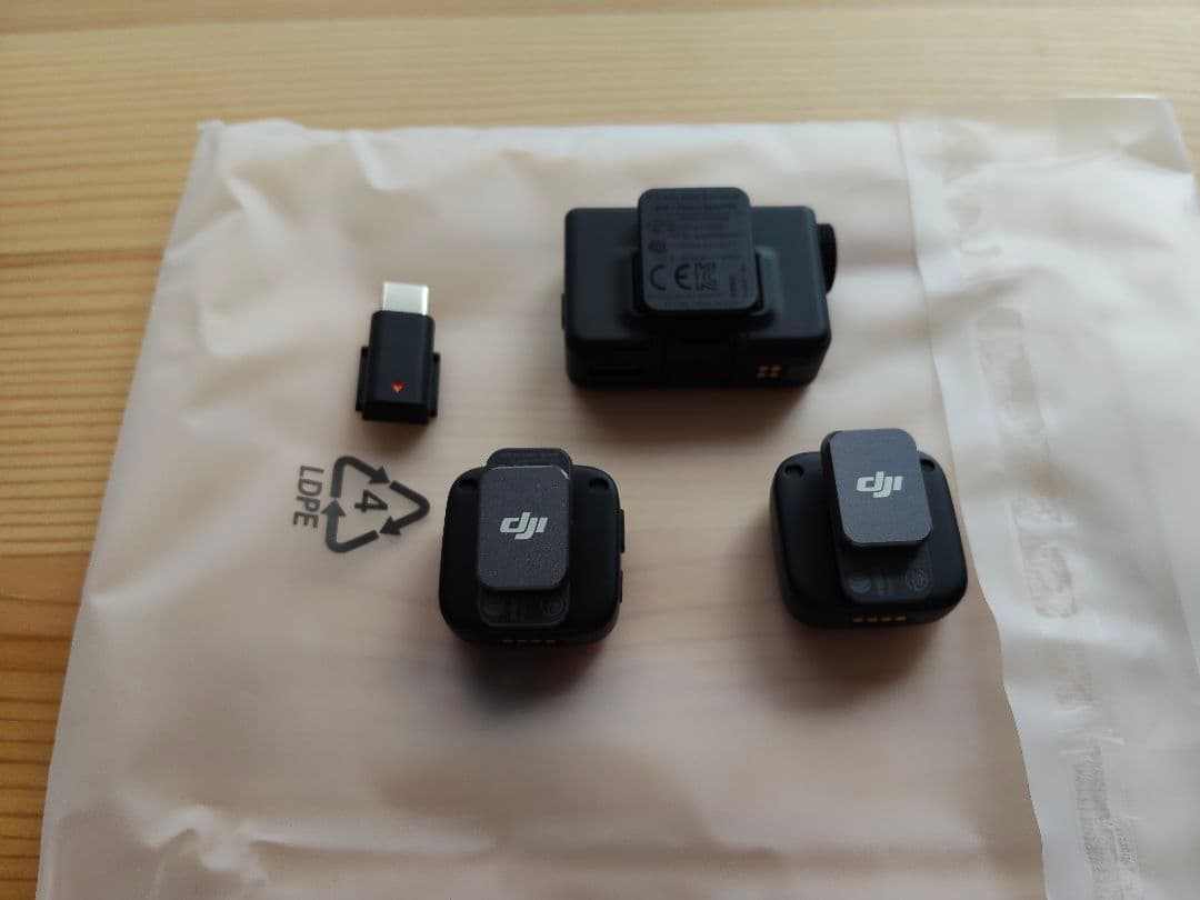 DJI Mic Mini（2 TX + 1 RX + 充電ケース）