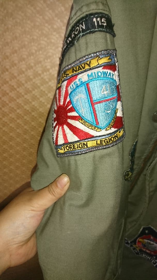 本物！米軍海兵隊ジャンパー
