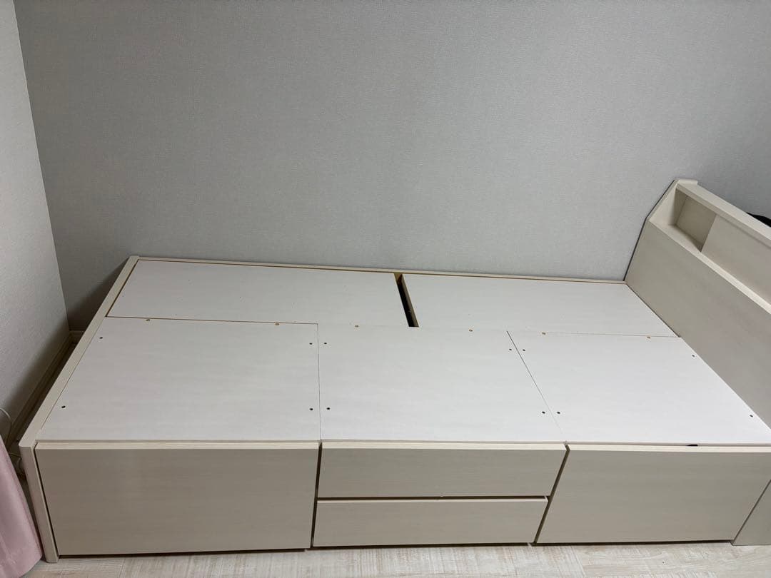 ニトリ ベッドフレーム アザン ジオチェストシングル