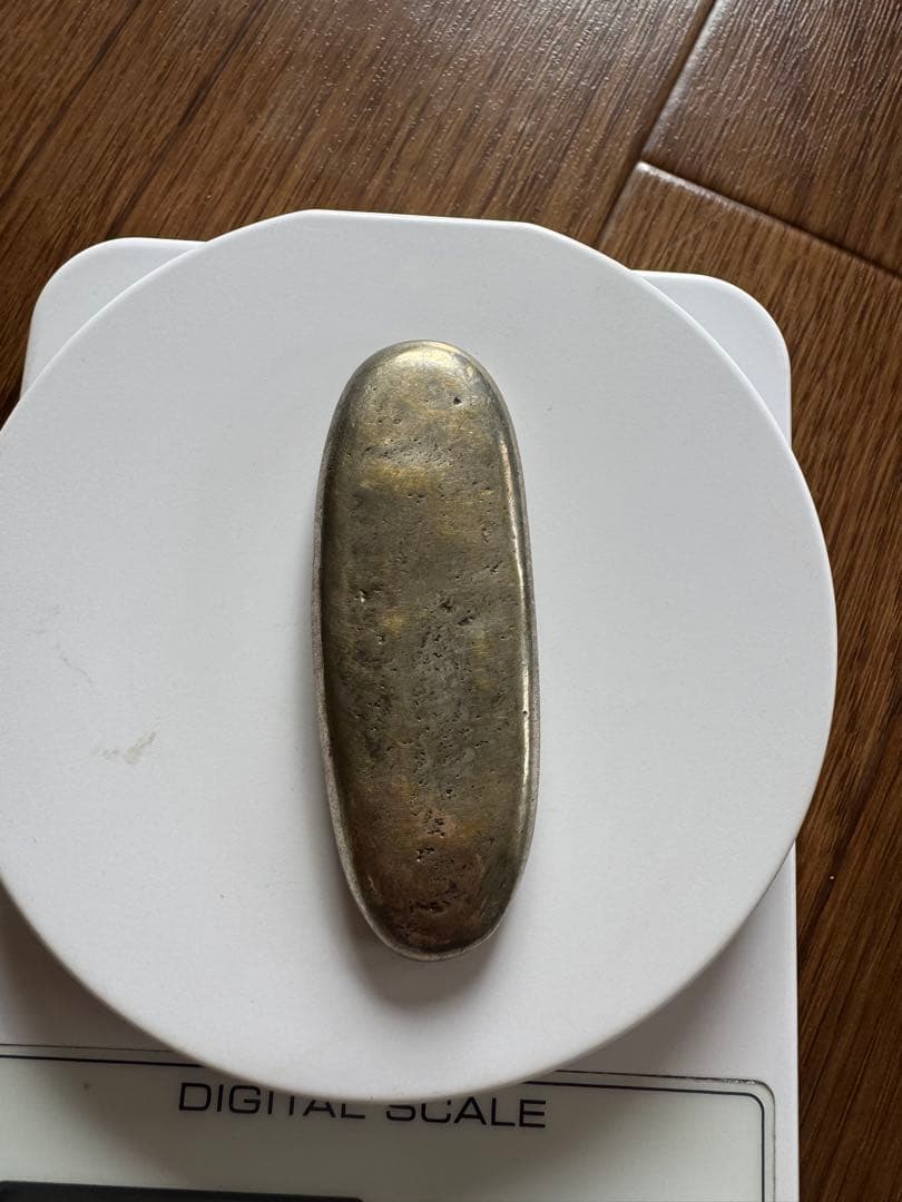 丁銀 天保丁銀 重さ約94g 全長約84mm 古銭 （6-53）