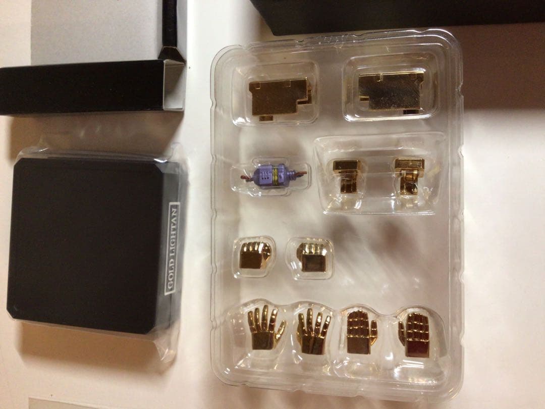 リ*ー様 BANDAI 超合金魂 ゴールドライタン　18金メッキ GXー32