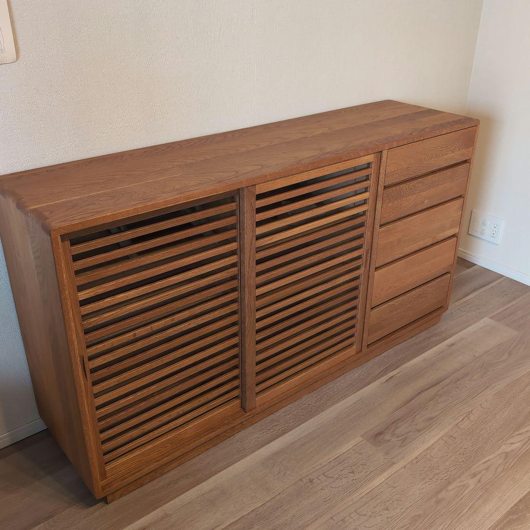 ★Teto★ 起立木工 ナチュラルウッド キャビネット