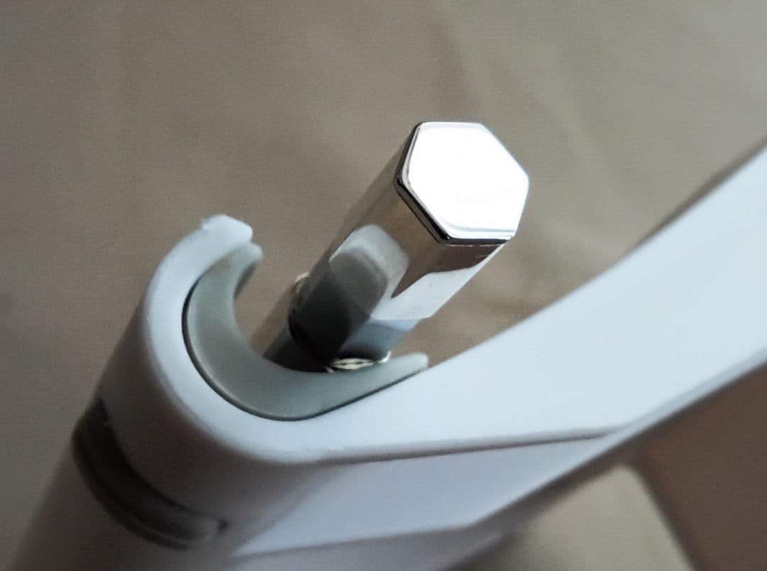 ドイツ製　高級 六角 シャープペン 0.7mm スターリングシルバー　難あり