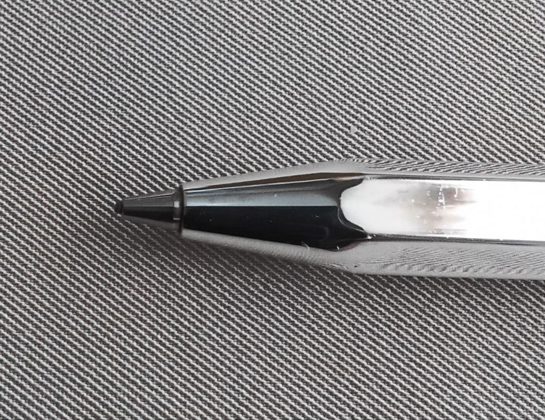 ドイツ製　高級 六角 シャープペン 0.7mm スターリングシルバー　難あり