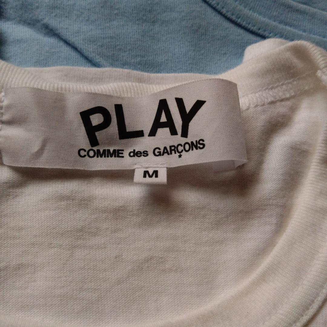【極美品2枚セット】PLAY COMME des GARÇONS Tシャツ M