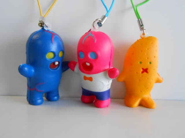 ♯Izi12EOOH!辛口めんた君やわらか魚卵マスコット3全6種