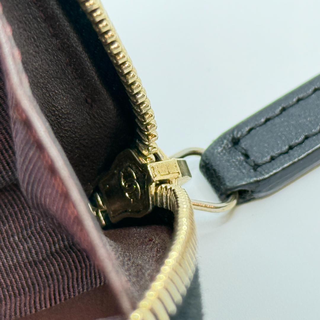 CHANEL シャネル　マトラッセ　チェーン付きカードケース　ケース