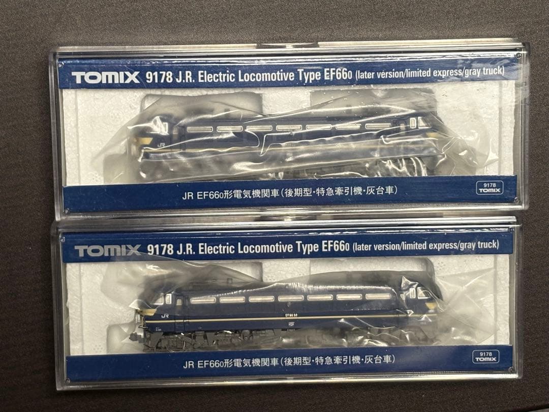 TOMIX EF66×2機＋「彗星」「あかつき」セット(TNカプラー換装済み)