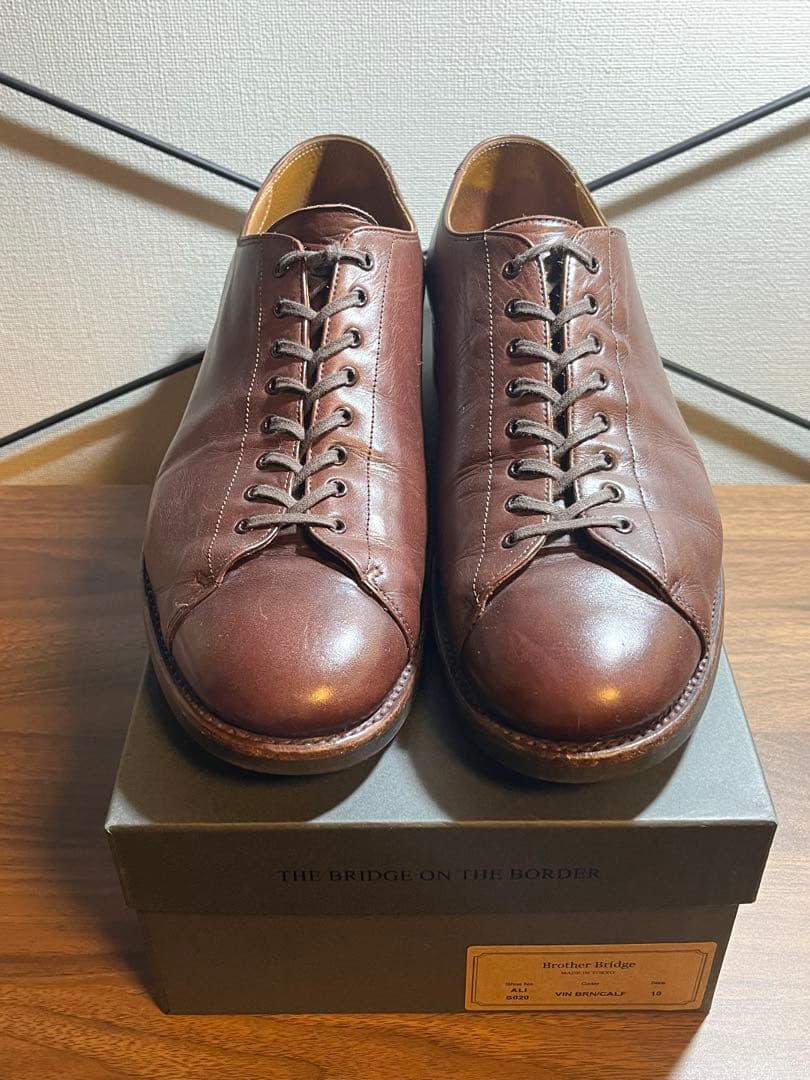靴 Brother Bridge Ali Vintage Calf Brown