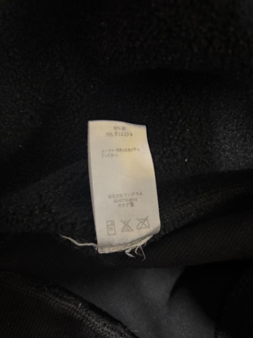 SUPREME 黒 Sロゴ ツノ パーカー M