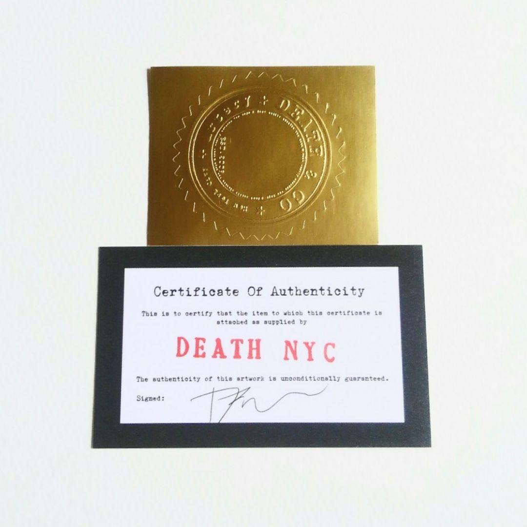 DEATH NYC ゴジラ【戦艦テメレール号】☆アートポスター☆　極美品／未使用