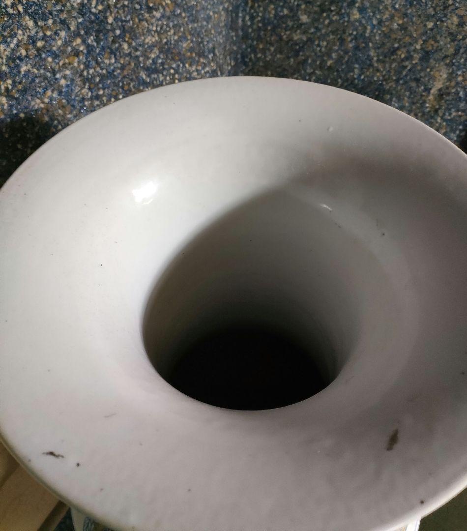 大花瓶 大壺 獣耳 中国 万暦龍 中国美術 龍 飾り壺