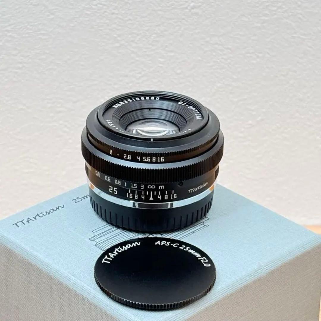 TTArtisan 25mm f2 単焦点レンズ