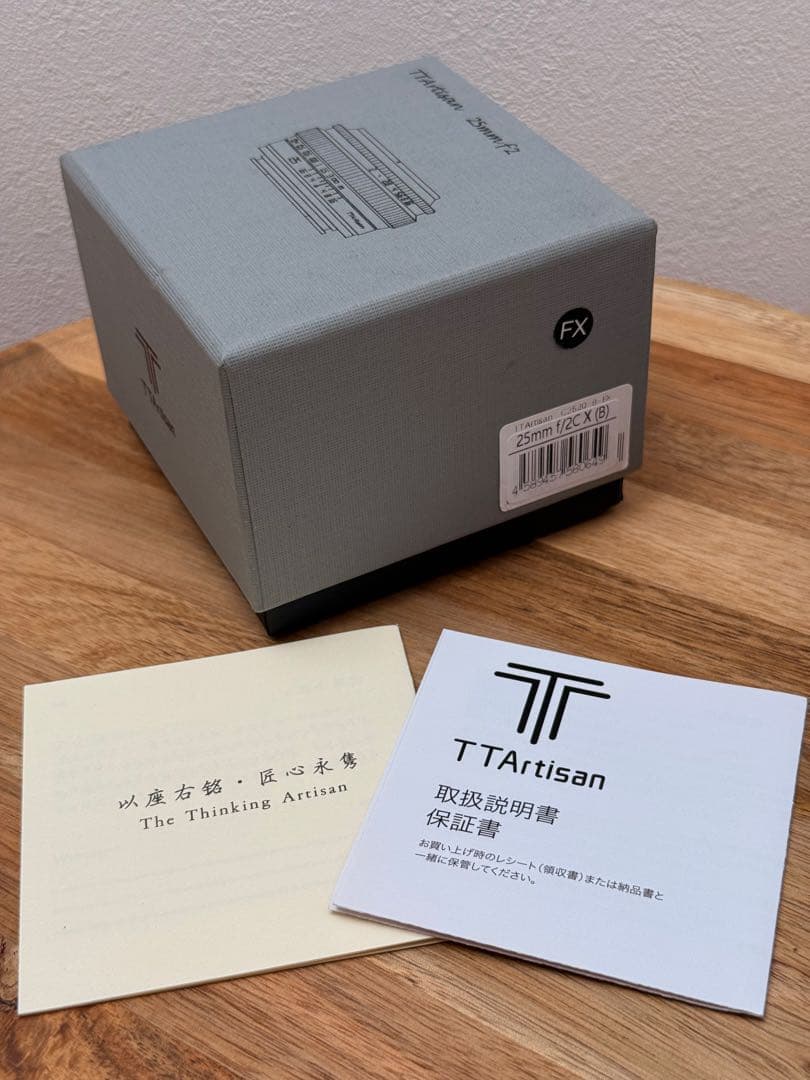 TTArtisan 25mm f2 単焦点レンズ