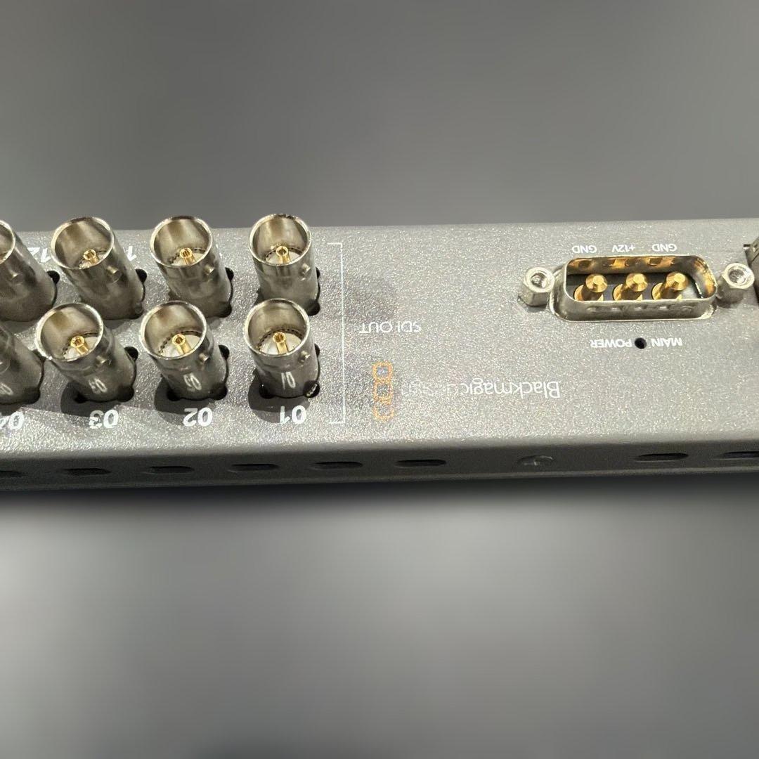 Blackmagic Micro Videohub 16x16 SDIルーター