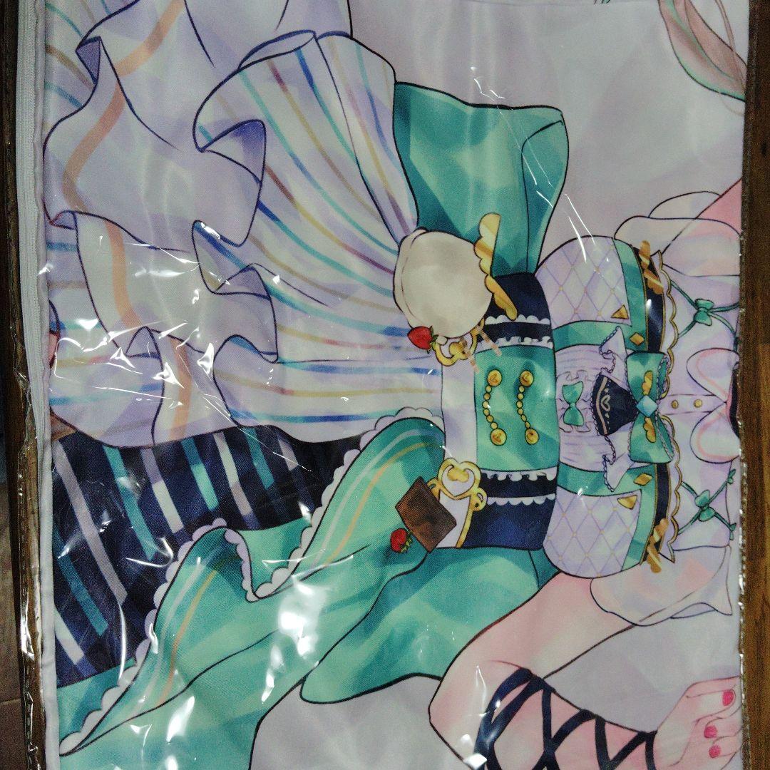 天羽しろっぷ クッションカバー サイン入りカードつき