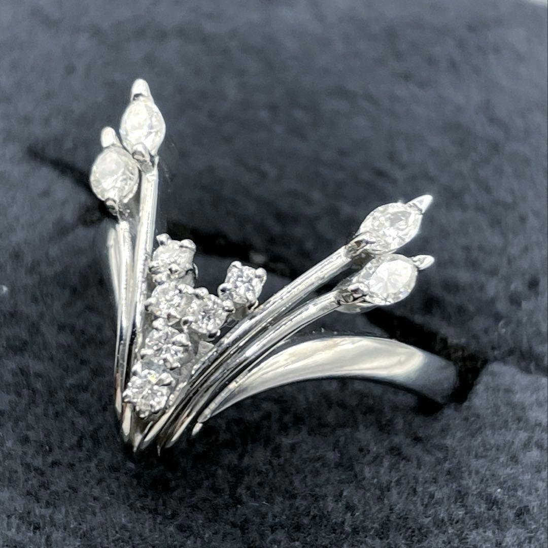 pt900 ダイヤモンド　リング