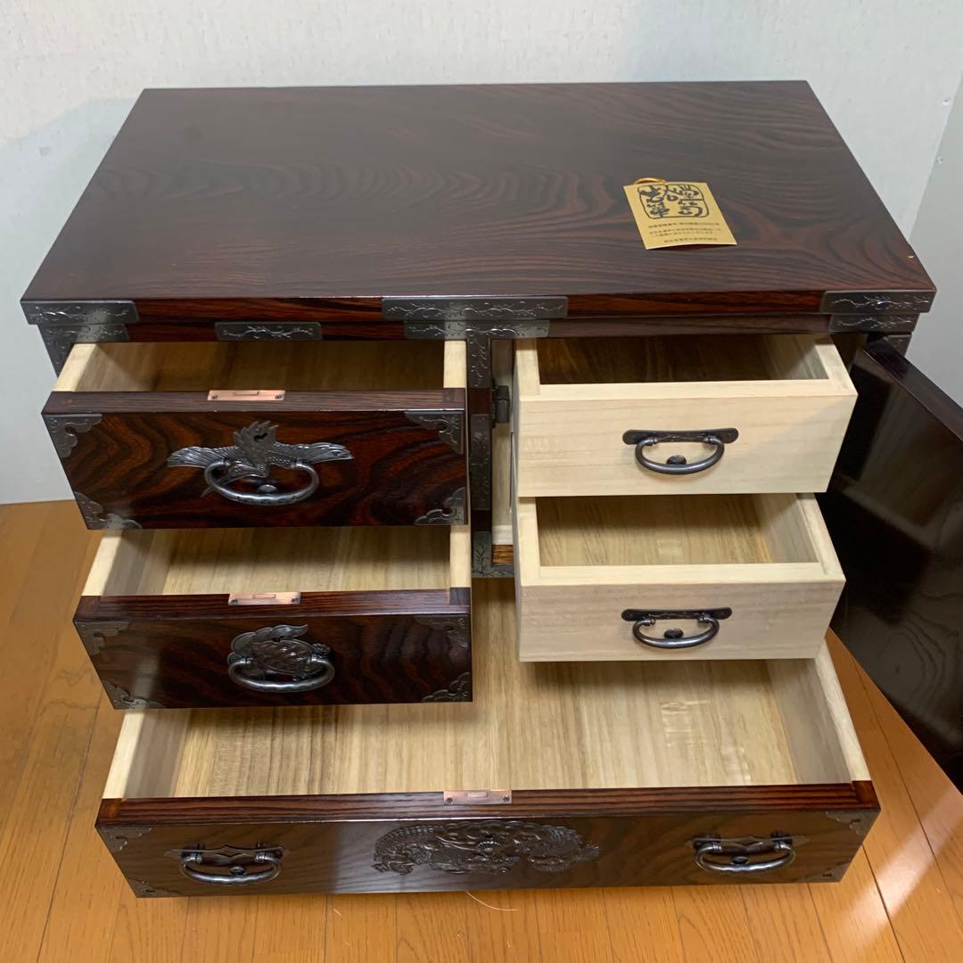 定価77万　岩谷堂箪笥　車箪笥　銅手打