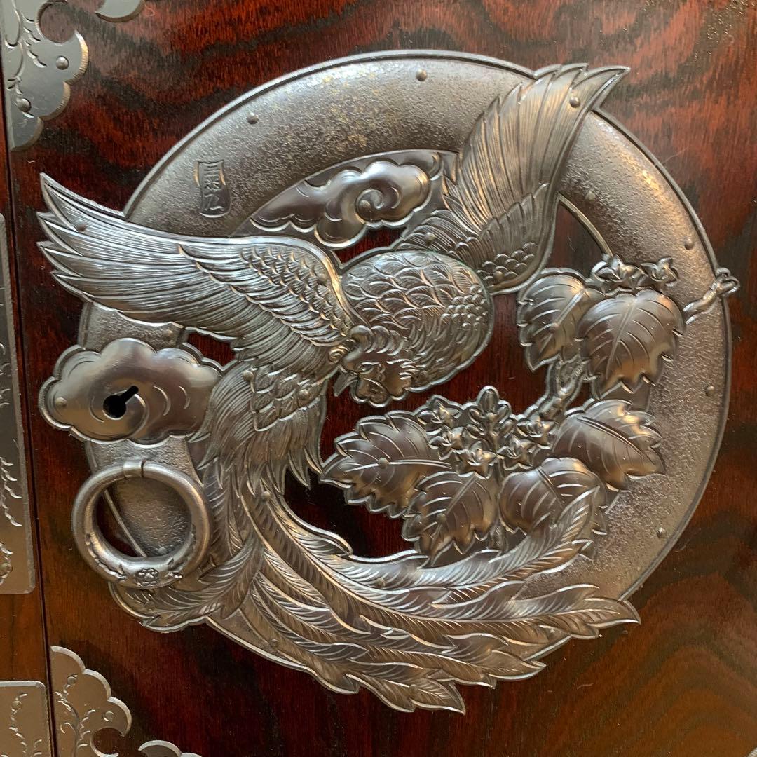 定価77万　岩谷堂箪笥　車箪笥　銅手打