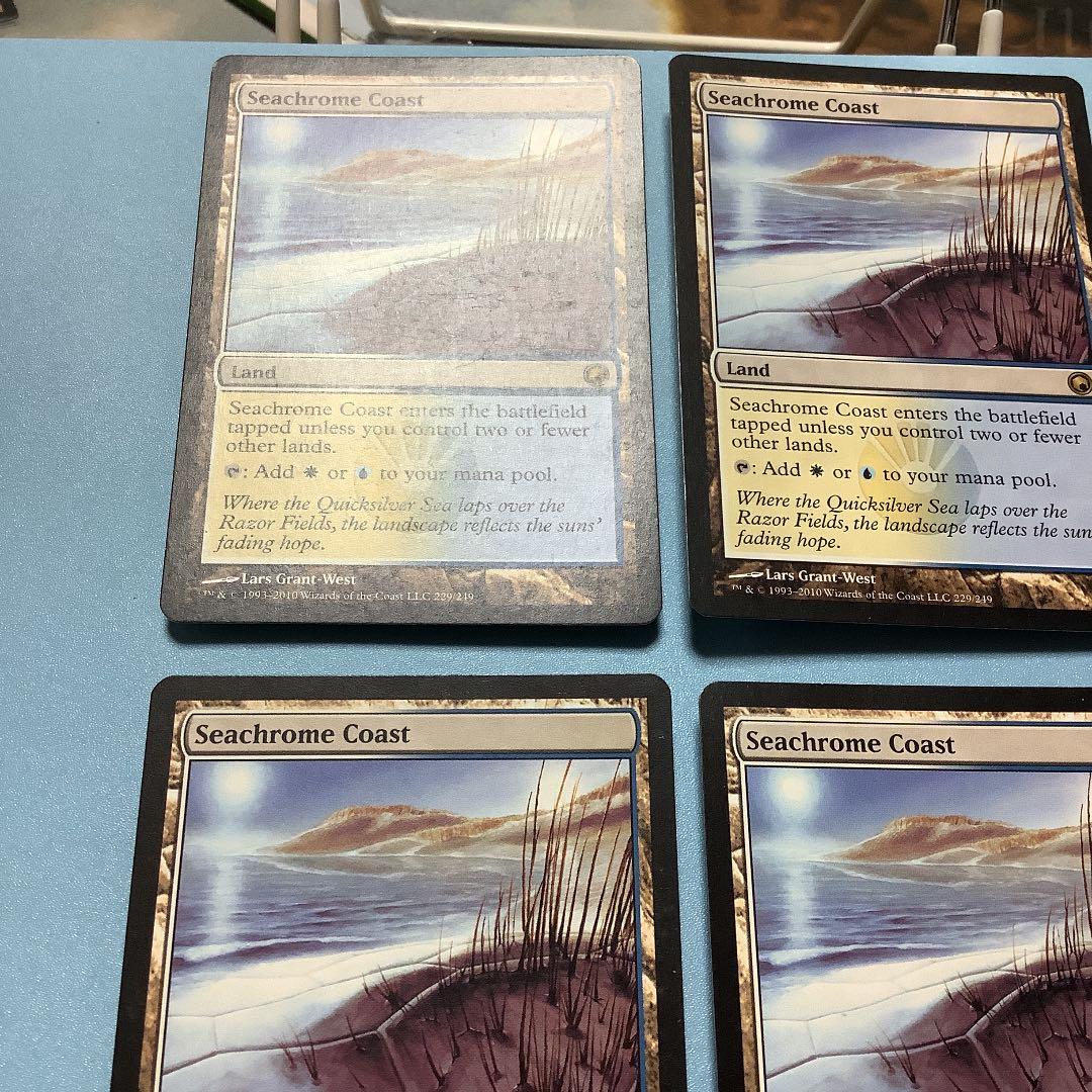 *バラ売り可*  金属海の沿岸　 SOM英語4枚セット