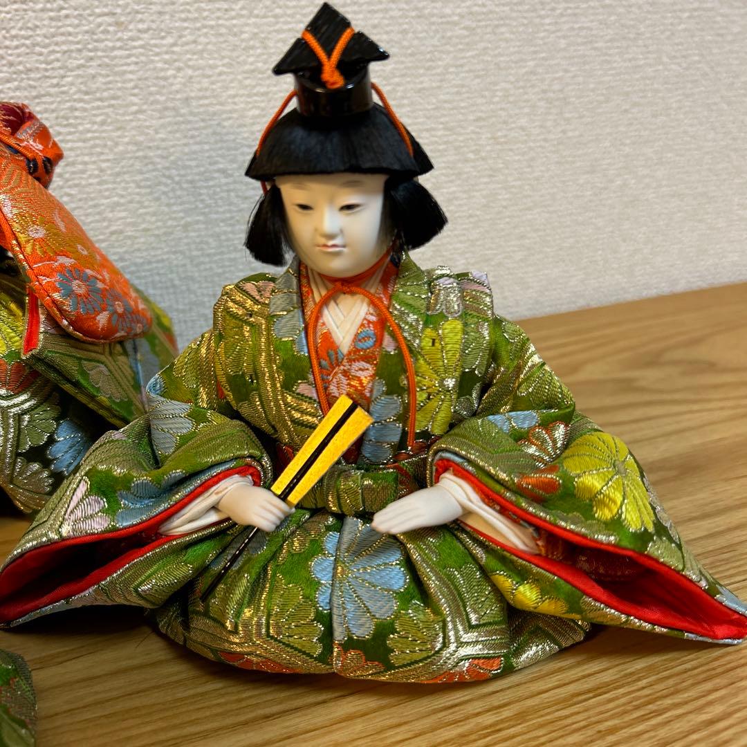 雛人形 五人囃子　桐箱付き　京人形　松屋