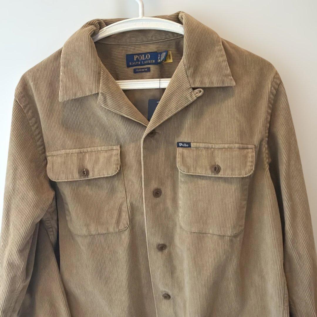 Polo Ralph Lauren コーデュロイシャツ ベージュ　Ｓサイズ