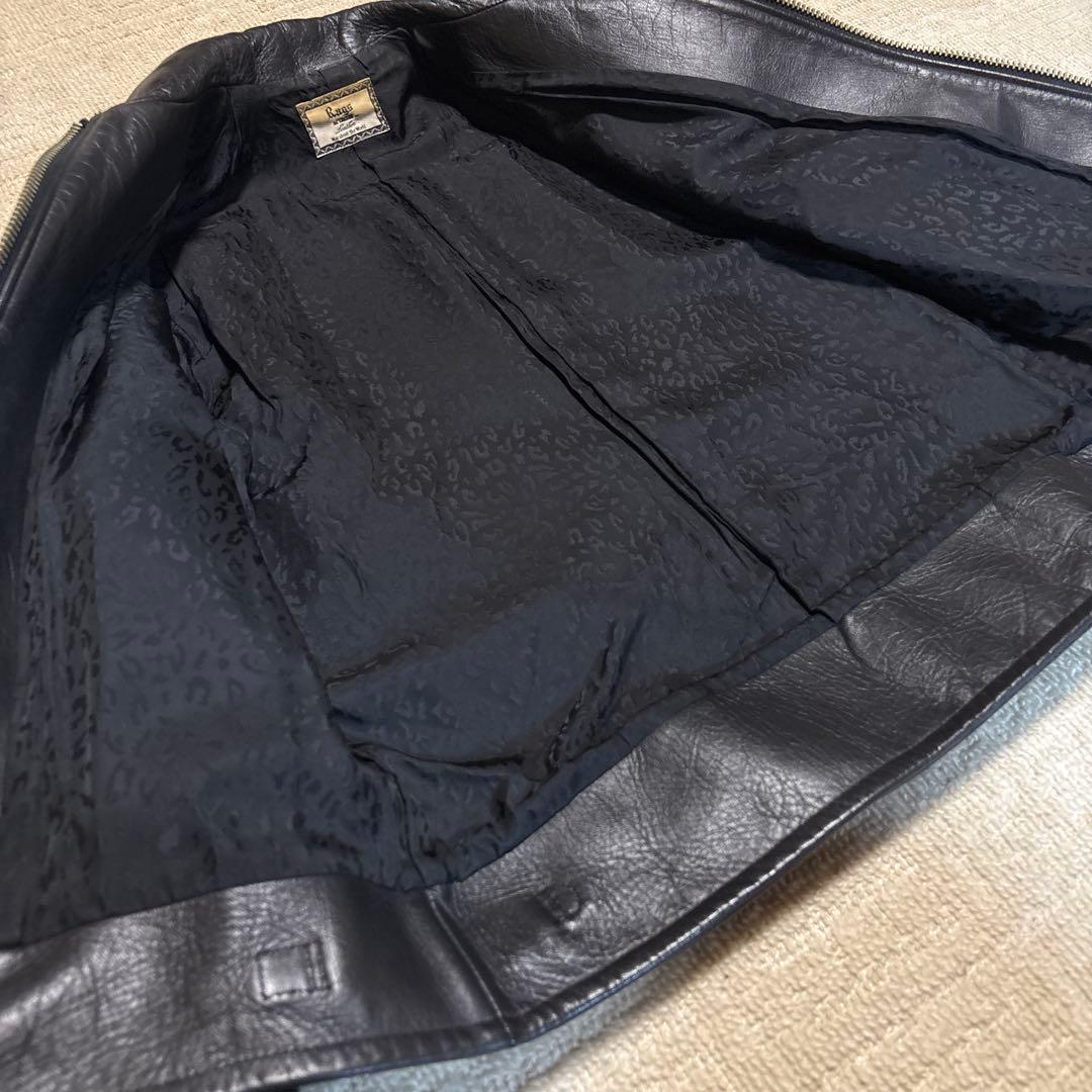 Rags McGREGOR ホースレザー　シングルライダースジャケット