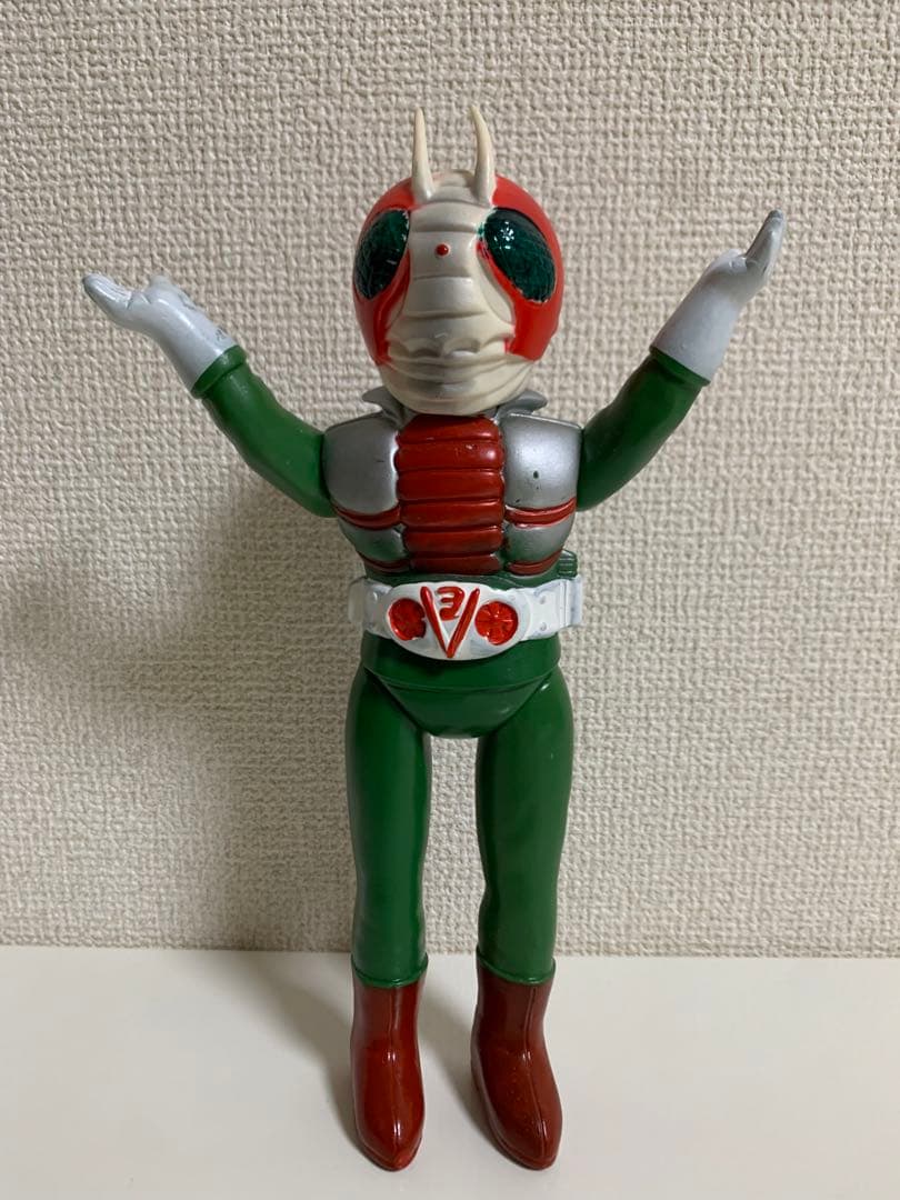 仮面ライダーV3　パチ　ソフビ