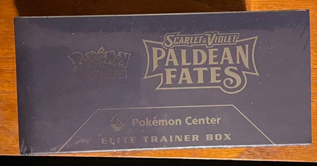 ETB ポケモンセンター限定　ミミッキュ　PALDEAN FATES 未開封