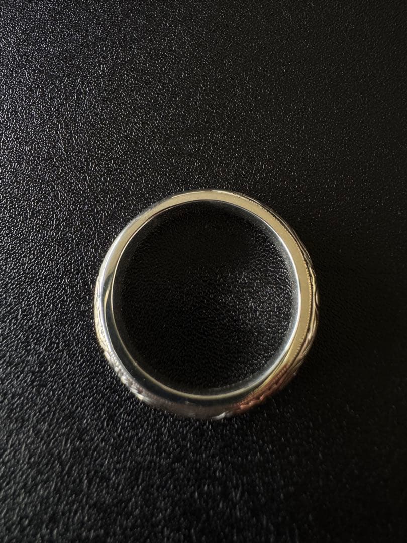 アクセサリー ANTIDOTE BUYERS CLUB Engraved Round Ring