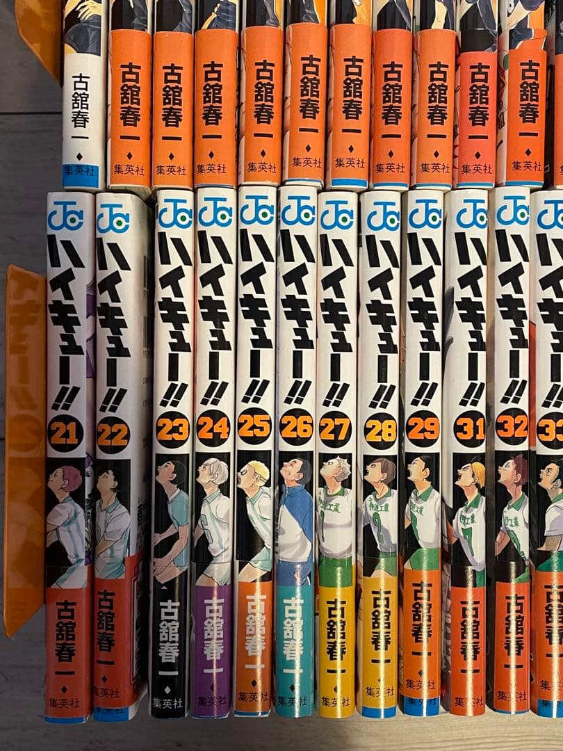 ハイキュー　39冊　全巻セットではありません　初版・帯付き多数　おまけ付き