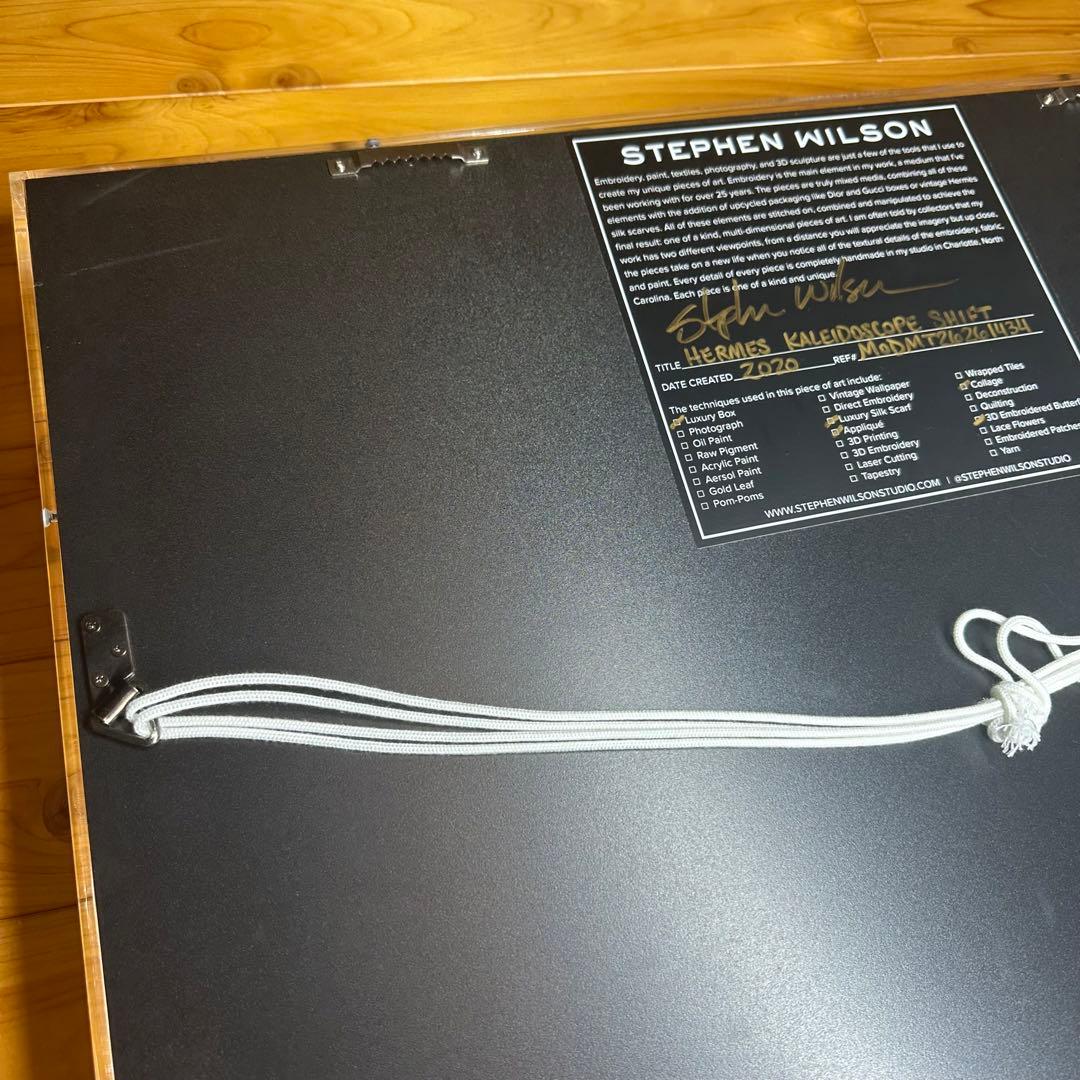 エルメス　ステファンウィルソン　アートパネル