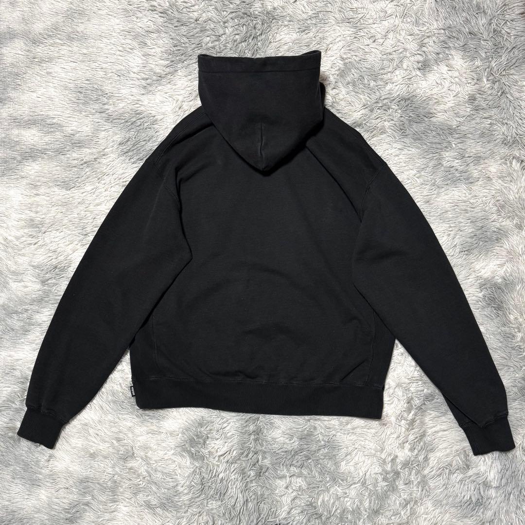 ブラックアイパッチ パーカー ビッグプリント センターOGロゴ Lサイズ