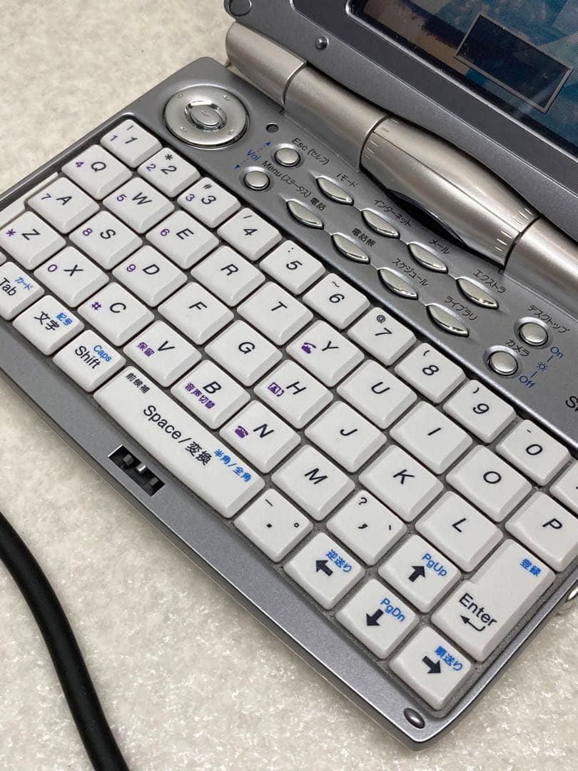 docomo FOMA SH2101V セット 日本初のPDA一体型の携帯電話