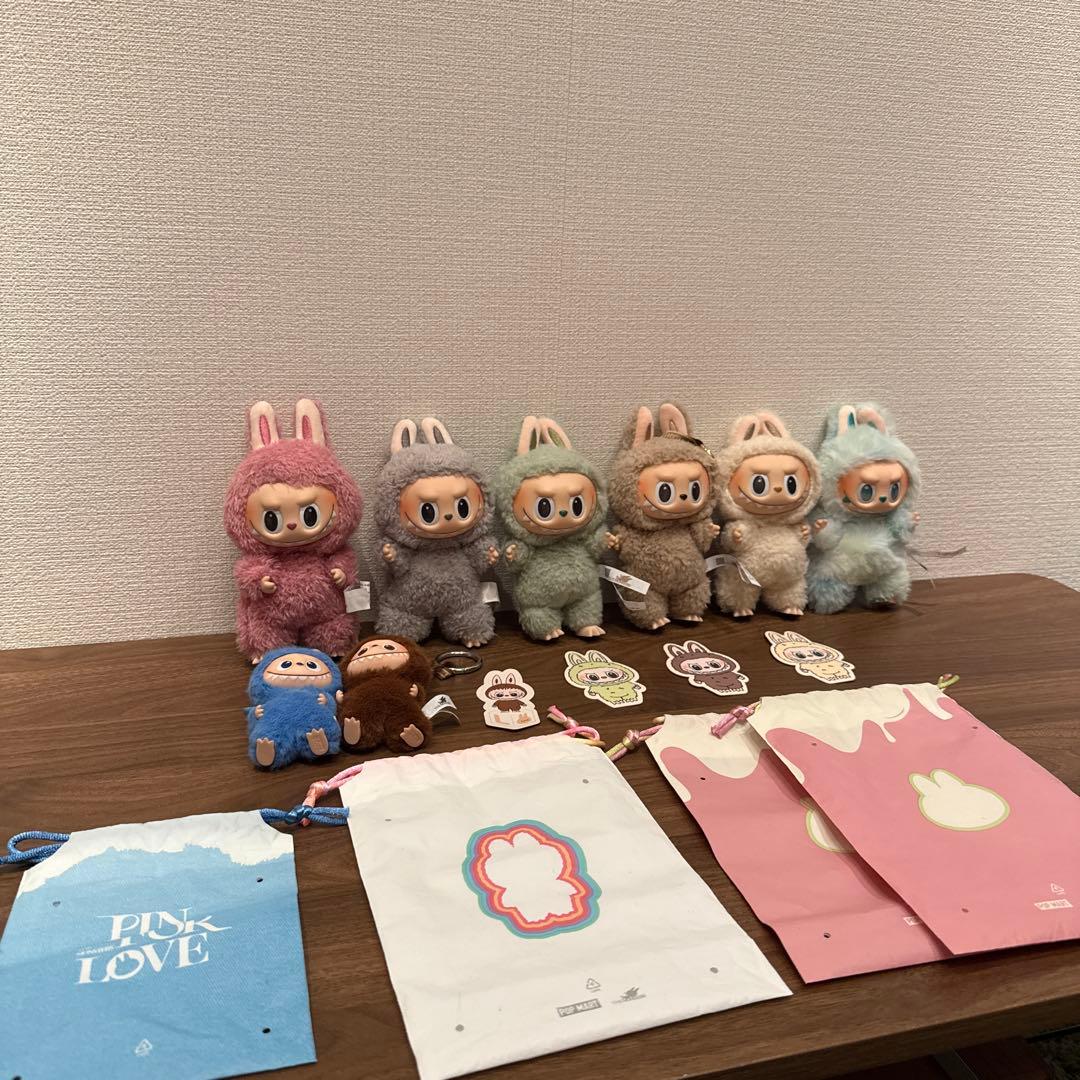 LABUBU ラブブ フィギュア まとめ売り 8点 箱なし 正規品