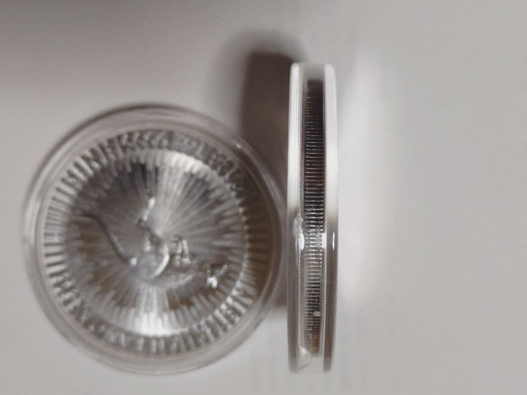 2023オーストラリア・カンガルー1オンス銀貨2枚セットケース付き