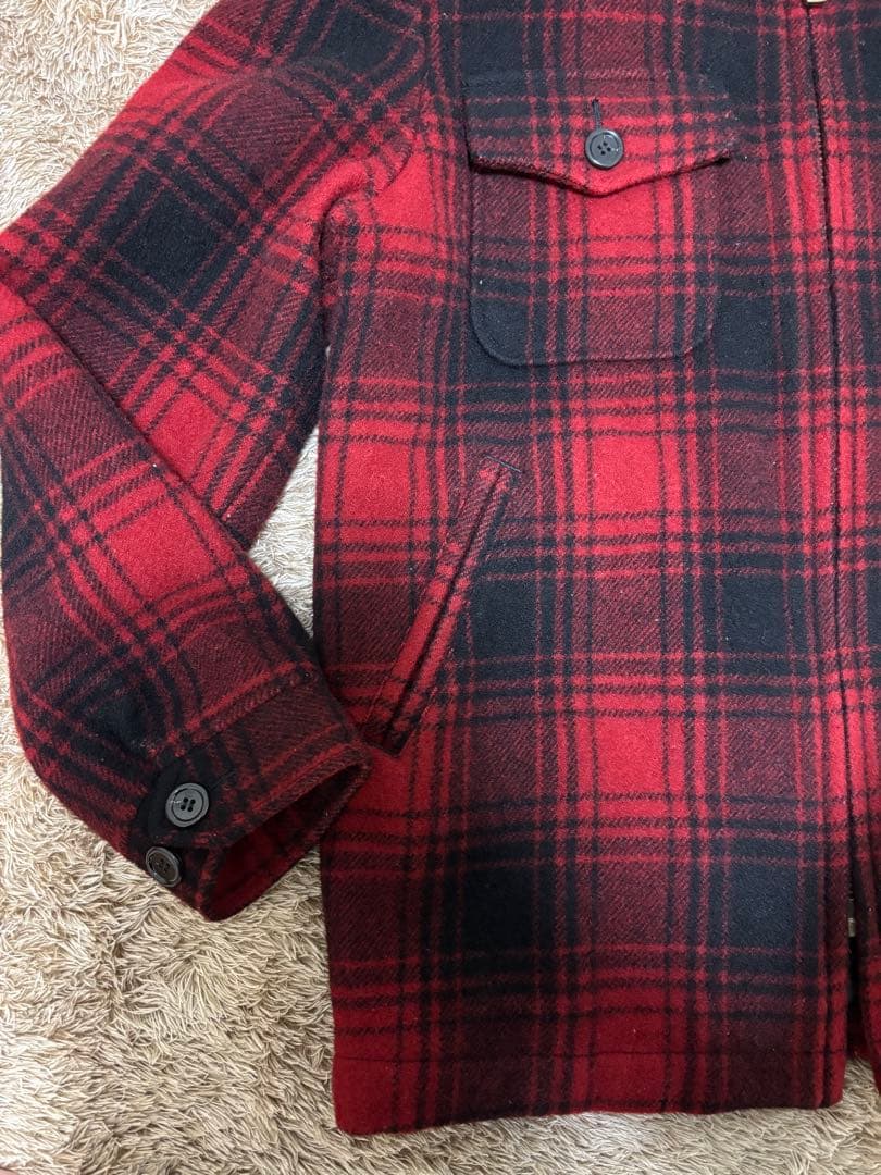 希少　1889年　Carhartt フランネルチェックジャケット Lサイズ