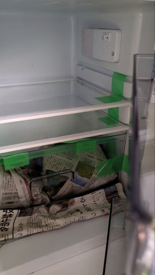 90リットルツードア冷凍冷蔵庫