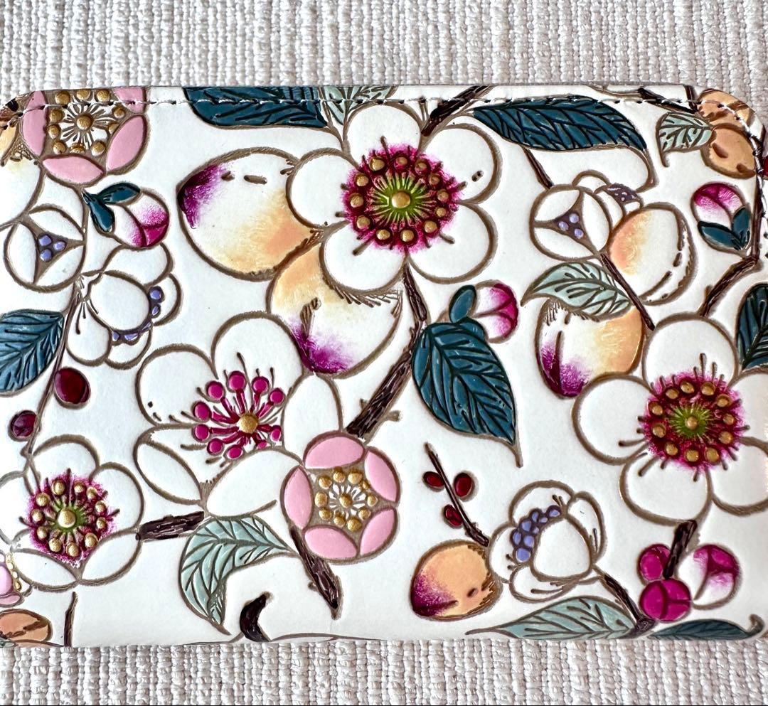 文庫屋大関　ファスナー小銭入れ 梅花（メイホア）