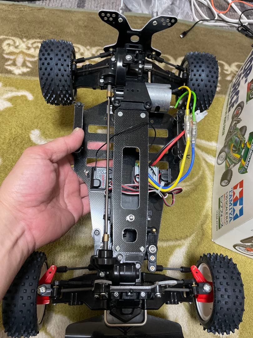 タミヤ　トップフォース　アンプ付き