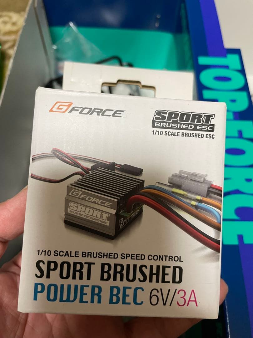 タミヤ　トップフォース　アンプ付き