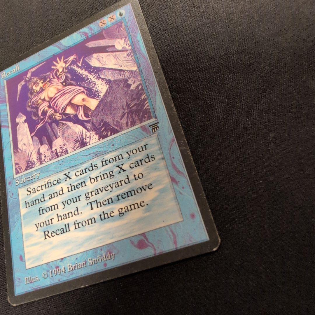 MTG Recall/回想 LEG 英語版