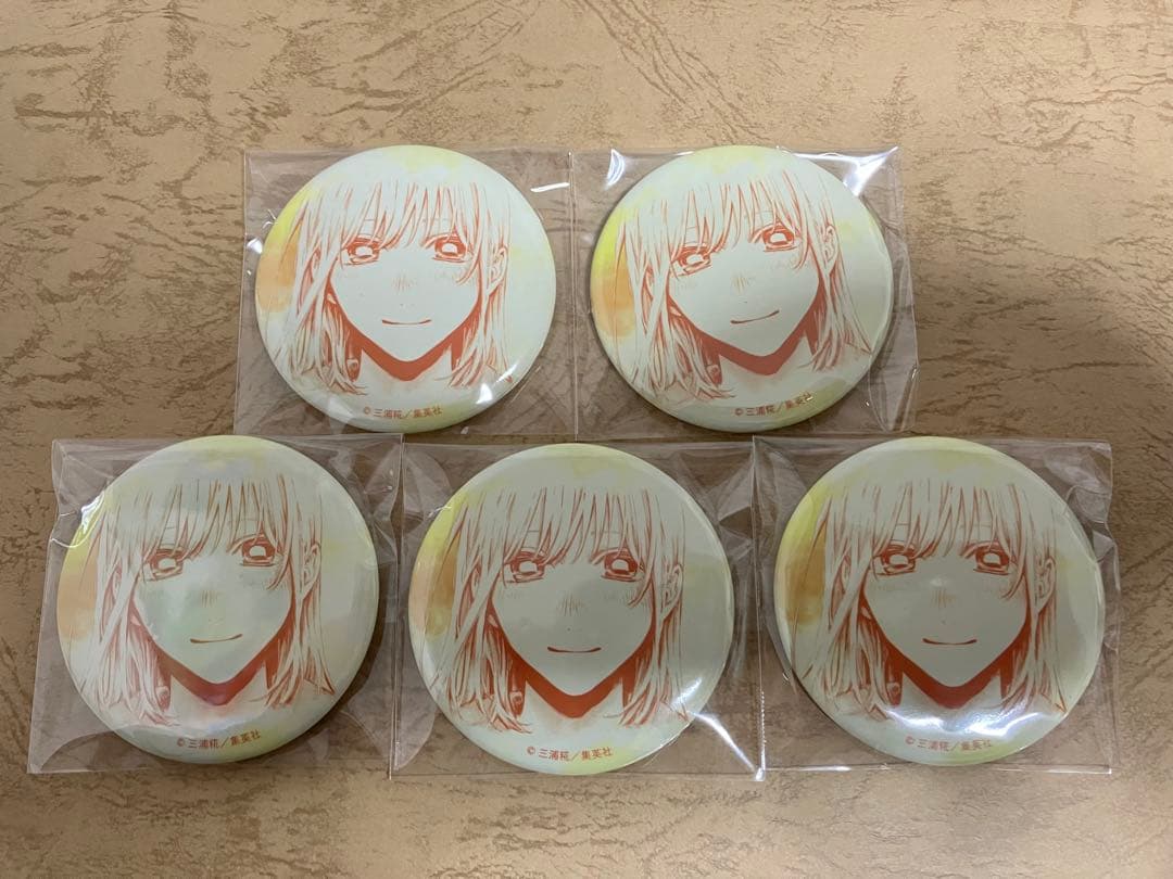 アオのハコ 鹿野千夏 缶バッジ アニメイト ② 5点セット