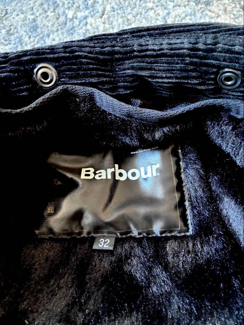 Barbour SL BEDALE オイルド サイズ32 黒 ライナーセット
