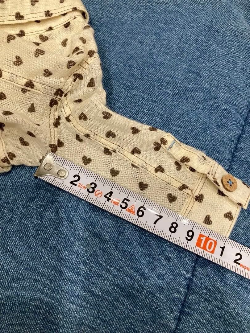 atelier gg ハート柄 柔らかいシャツ