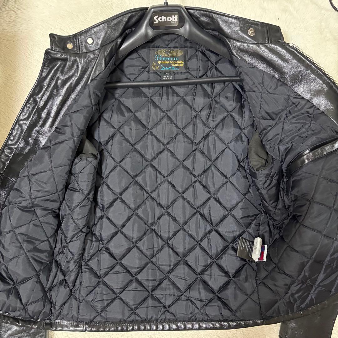 【USA】Schott 641HH ライダースジャケット 40馬革