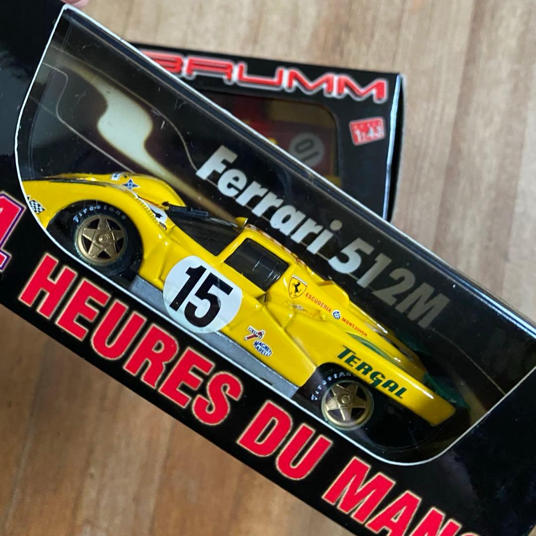 ブルム BRUMM 1/43 ミニカー Ferrari 512M フェラーリ
