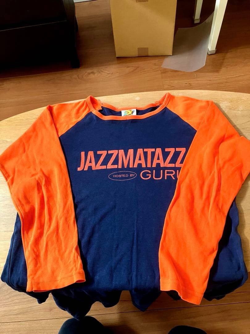 トップス GURU' jazzmatazz vintage hiphop long tee