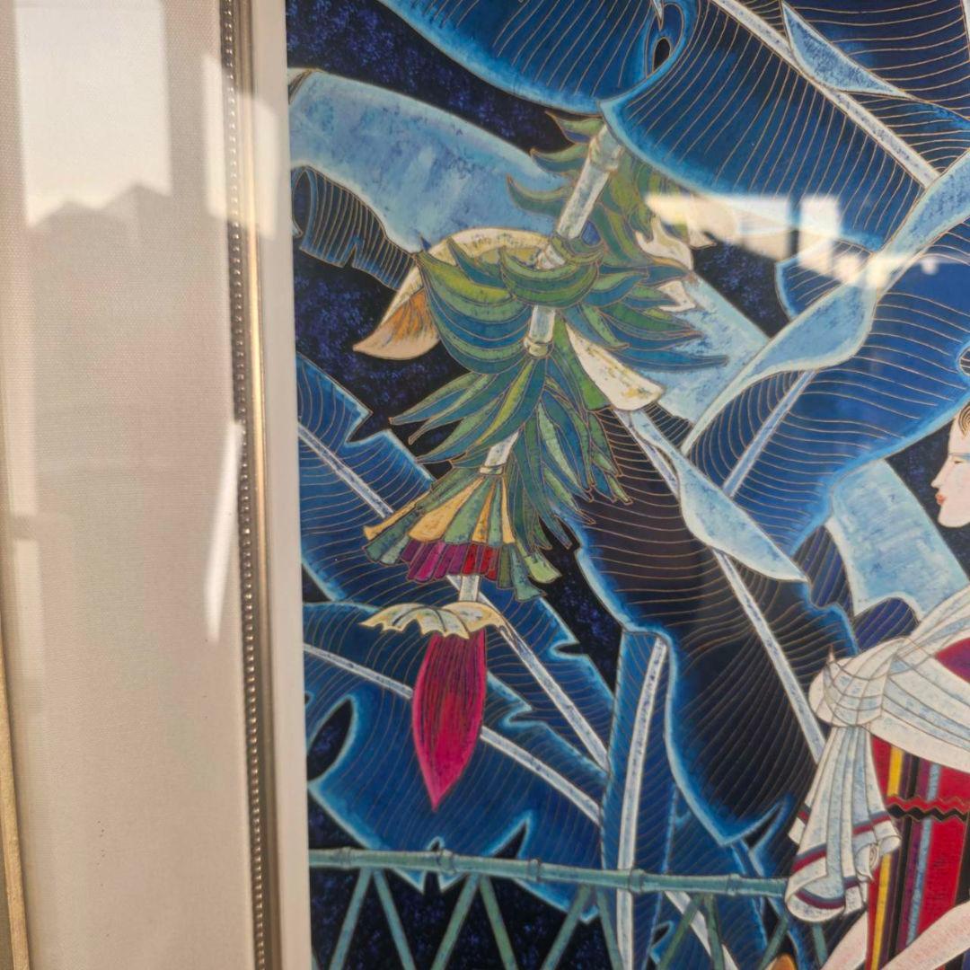 【希少】アート作品 丁 紹光 ティンシャオカン 『朝の光』